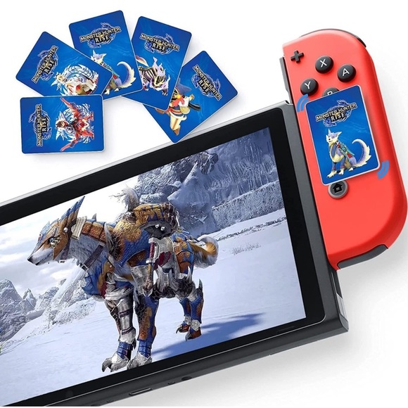 9pcs NFC Card for Monster Hunter Rise Switch, 2.13'*3.38', Large Switch/Lite - Picture 1 of 6